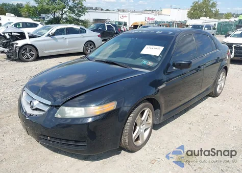 2006 Acura Tl z USA, uszkodzony, nr VIN 19UUA66236A016904